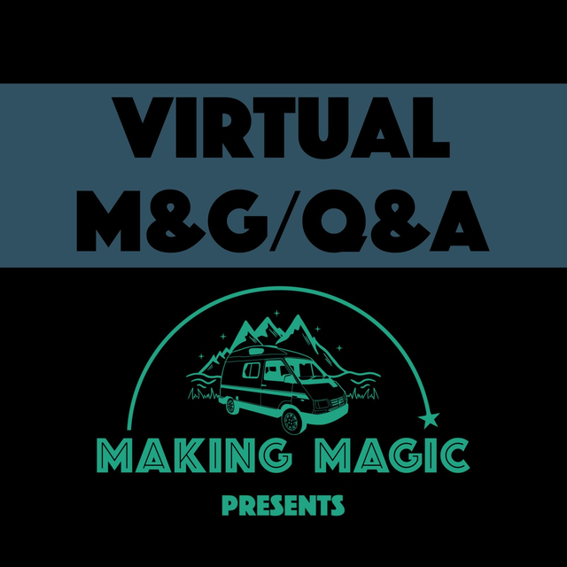 Virtual Meet and Greet / Q&amp;A with Dom - 15 tickets