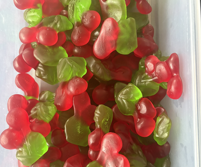 Cerises a feuilles DAMEL (100grs)