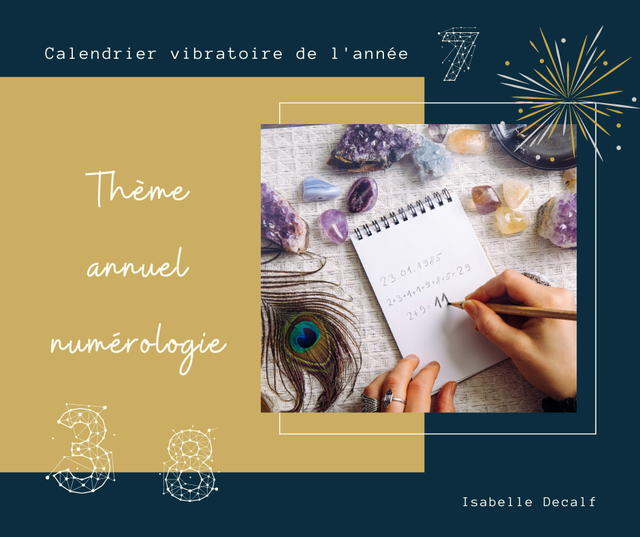 Thème annuel numérologie