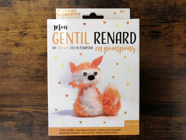 Kit mignon pompons renard