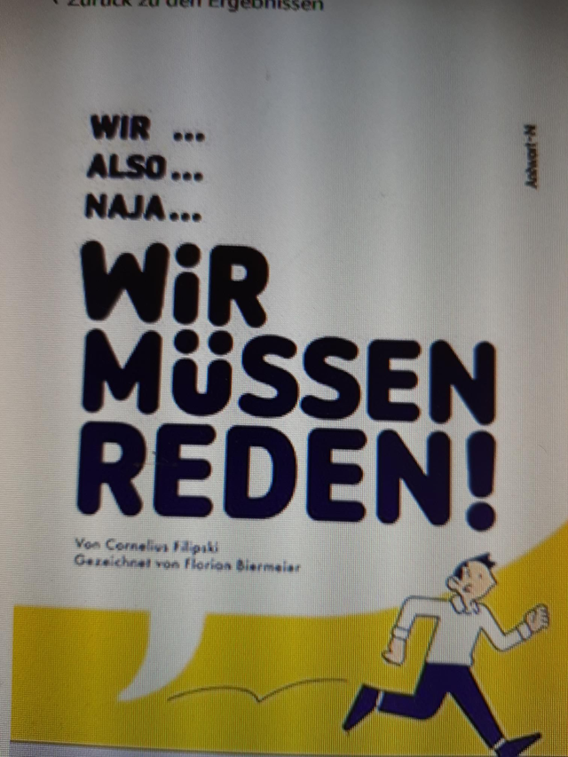 Wir müssen reden - Cornelius Filipski, Florian Biermeier