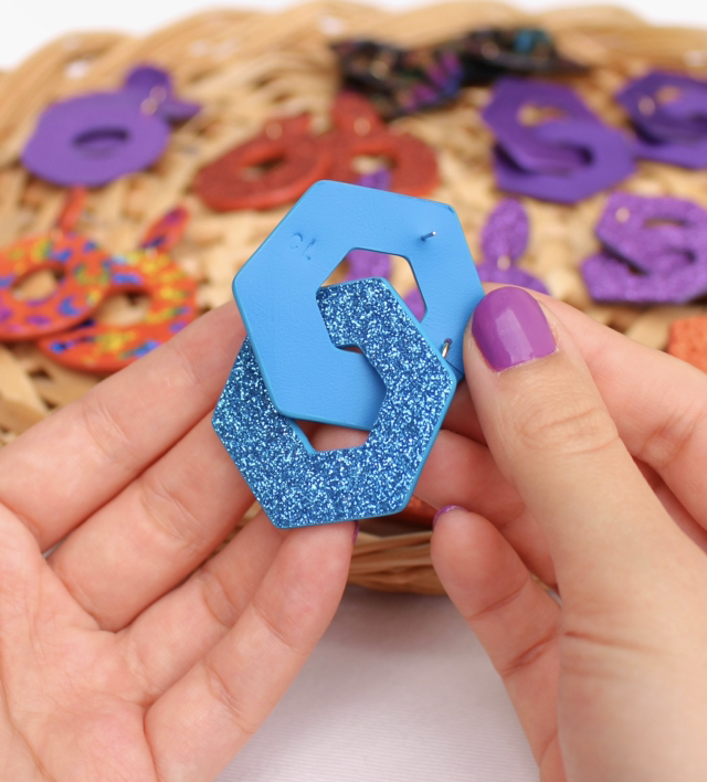 Astra • bleu pailleté