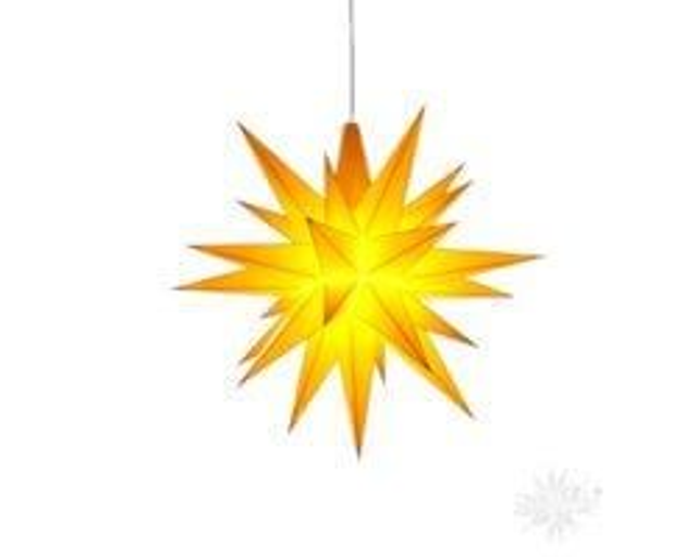   40010 Miniaturstern gelb   Plastik   00050020