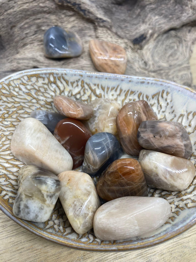 Pierre roulée Pierre de Lune naturelle - Équilibre et Sérénité