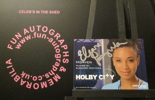 Eleanor Fanyinka (Morven) Authentic Autographed Holby City 6x4 Cast Card