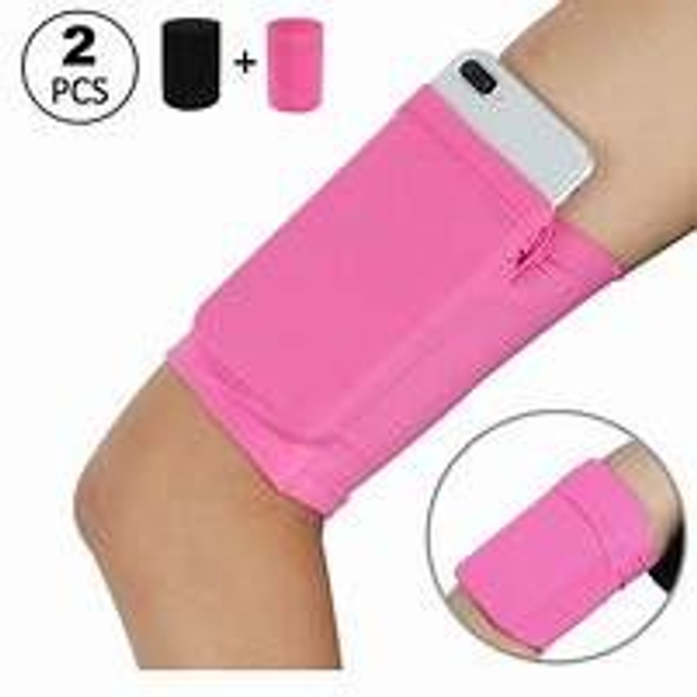 Armband 2 lycra telefoon zwart
