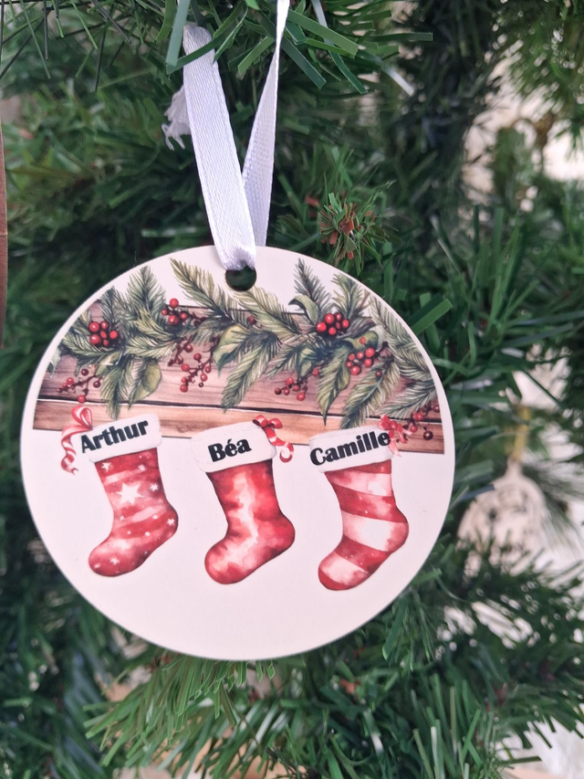 🎄 Boules de Noël personnalisées – Sublimation ✨