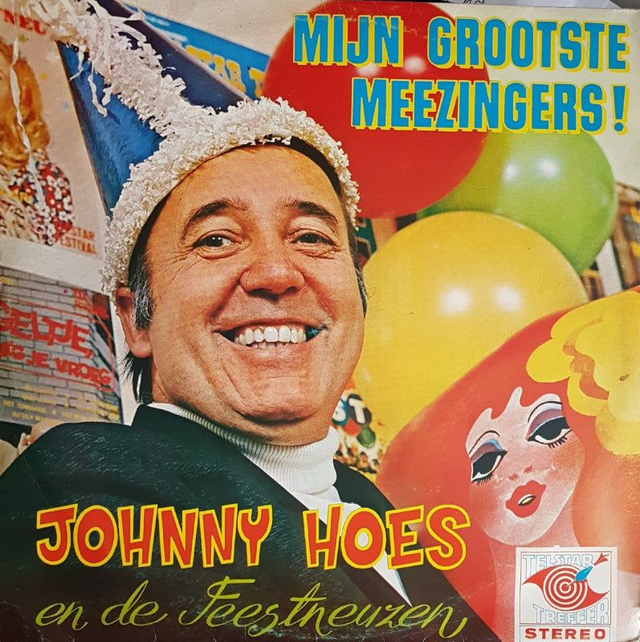 Johnny Hoes En De Feestneuzen - Mijn Grootste Meezingers! (LP)