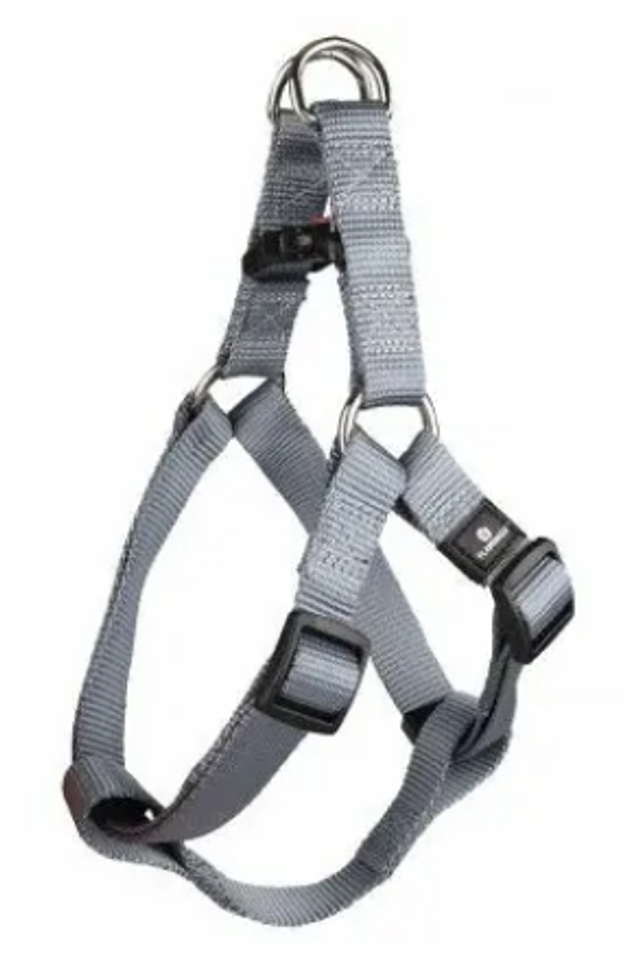 Harnais rapide nylon gris