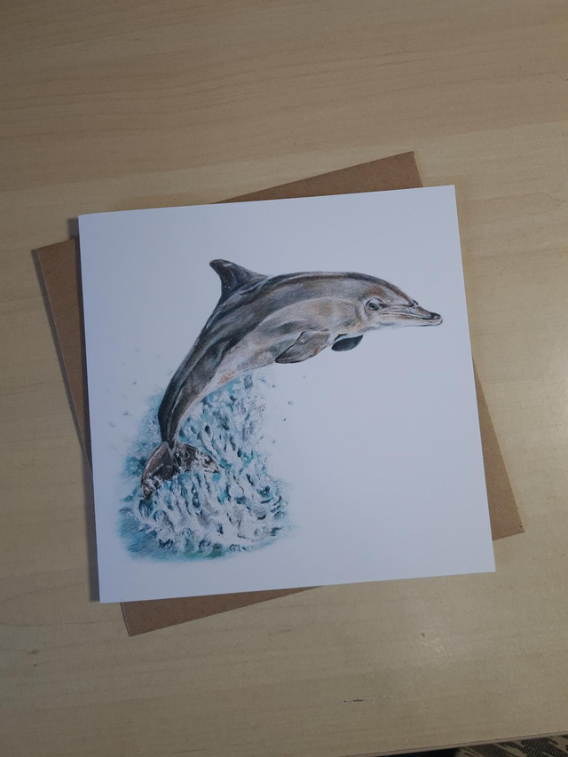 Dolphin Greeting Card