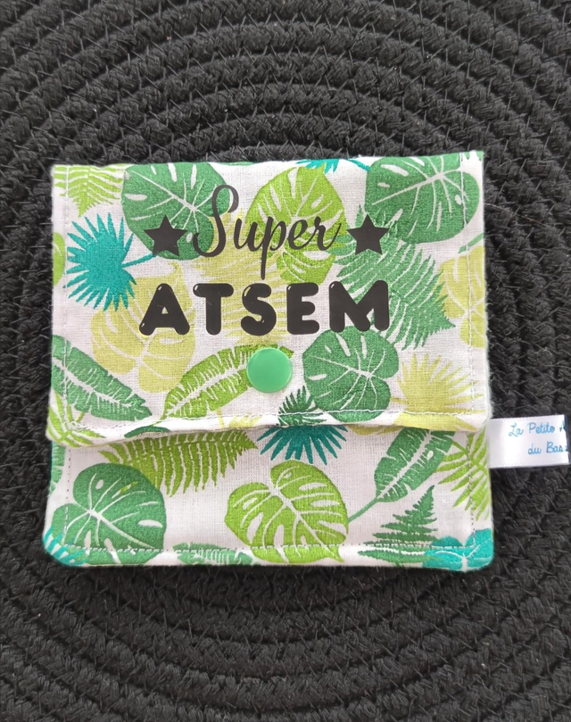 Étui à savon feuille ATSEM 