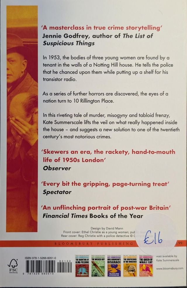 The Peepshow - Murders at 10 Millington Place - Kate Summerscale