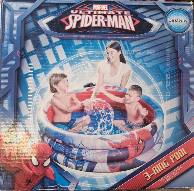 PISCINA SPIDERMAN PER BAMBINI