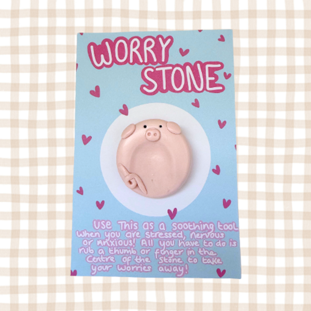 Pig Worry Stone