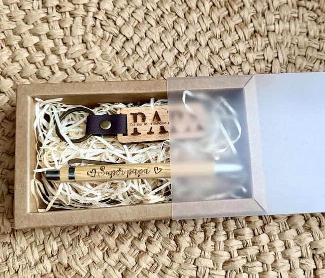 Coffret cadeau 2 produits personnalisables