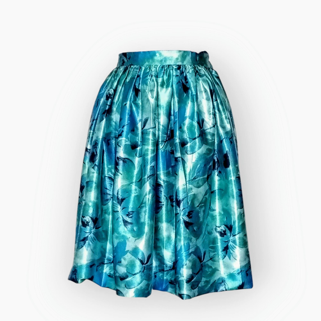 Floral Duchess Gathering Skirt