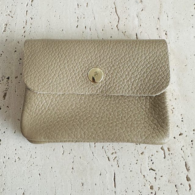 Portemonnee beige