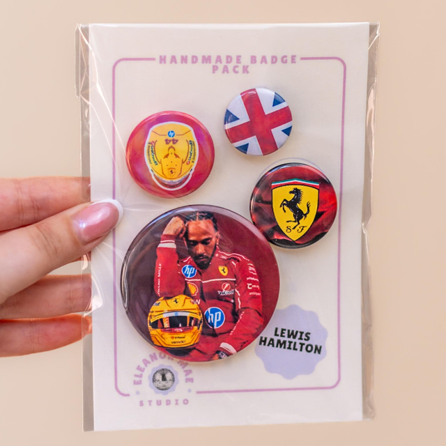 'Lewis Hamilton' - Badge Pack