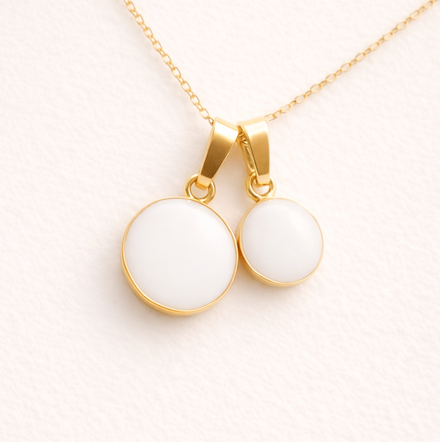 Medaljong Harmony duo · 12 og 10 mm