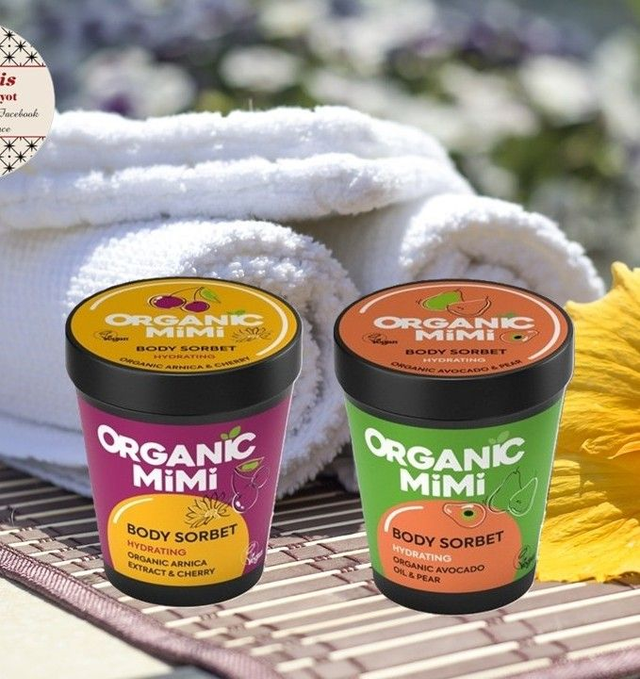 Organic Mimi " Sorbets corporels hydratants "
