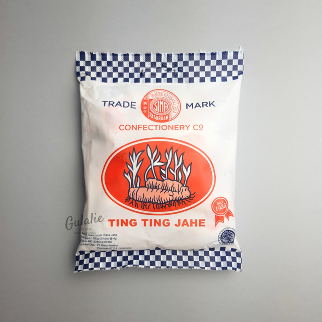 SIN-A Ting Ting Jahe - Bonbon au Gingembre