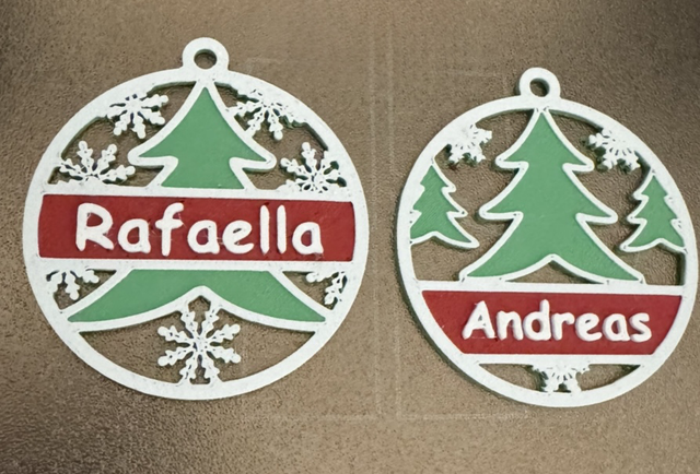 Custom Christmas Ornament