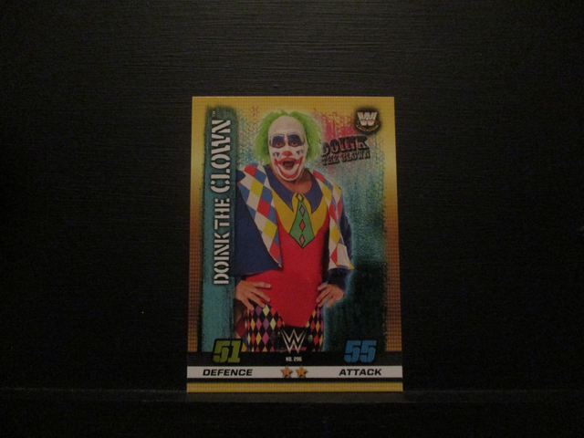 Doink The Clown - W Legends Slam Attax 10th Edition Original Trading Card #296