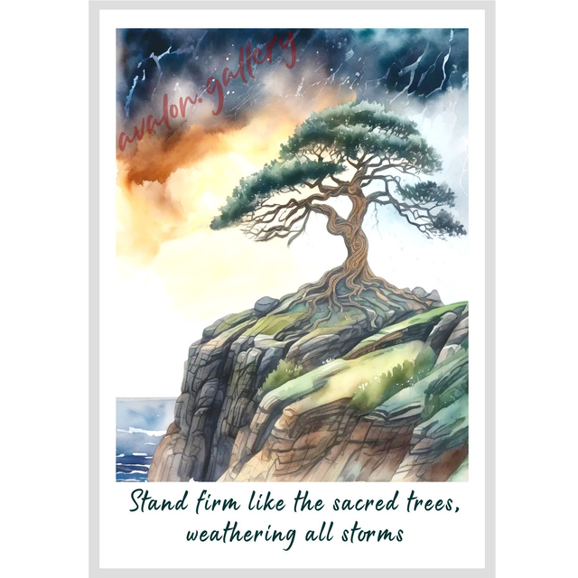 06. Stand firm like the sacred trees, weathering all storms