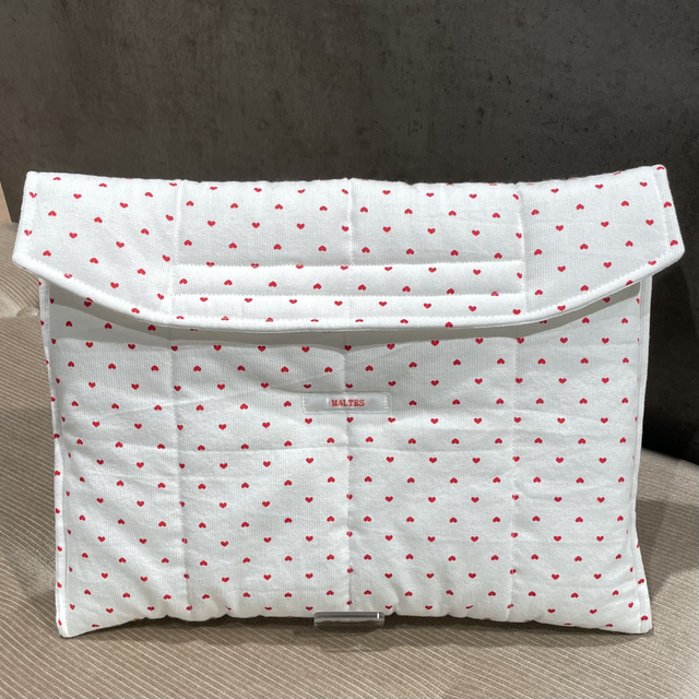 Housse d'ordinateur coeurs