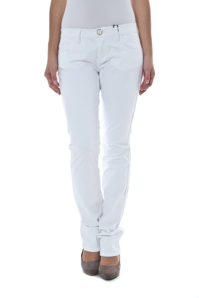 PHARD PANTALONE DONNA BIANCO