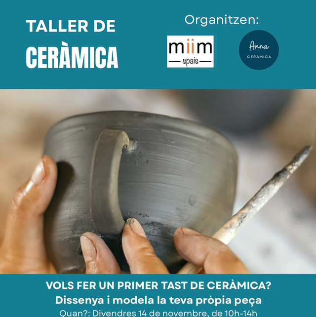 Taller monográfico en Miim Spais - 16 de Noviembre de 10h-14h - 65€ 