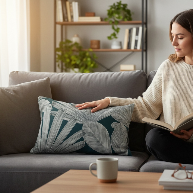 Coussin  modèle pampa 50x30