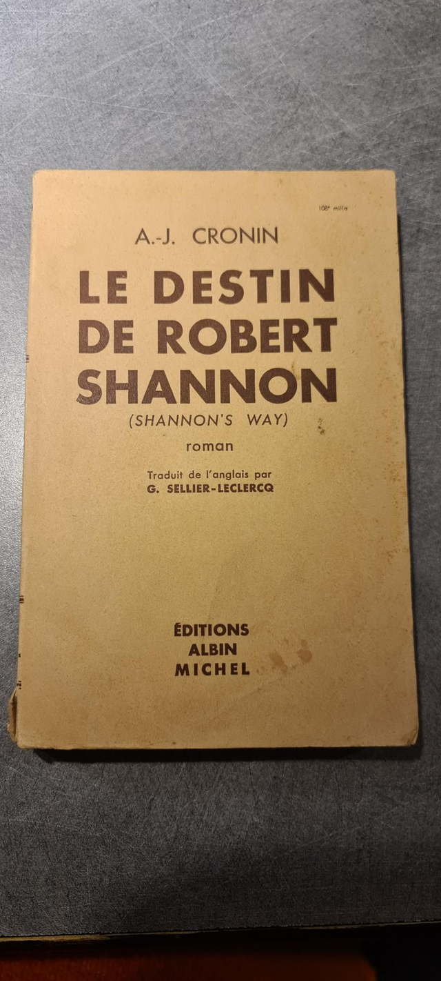 Le destin de Robert shannon