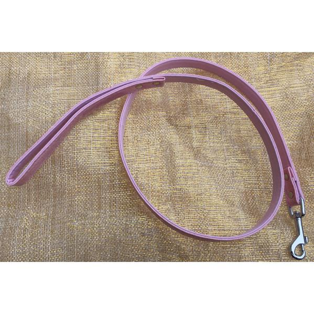 Lijn effen roze 113 cm