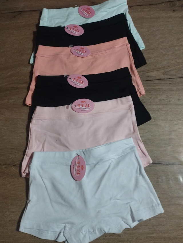Lot de 6 Shortys filles 4 ans 