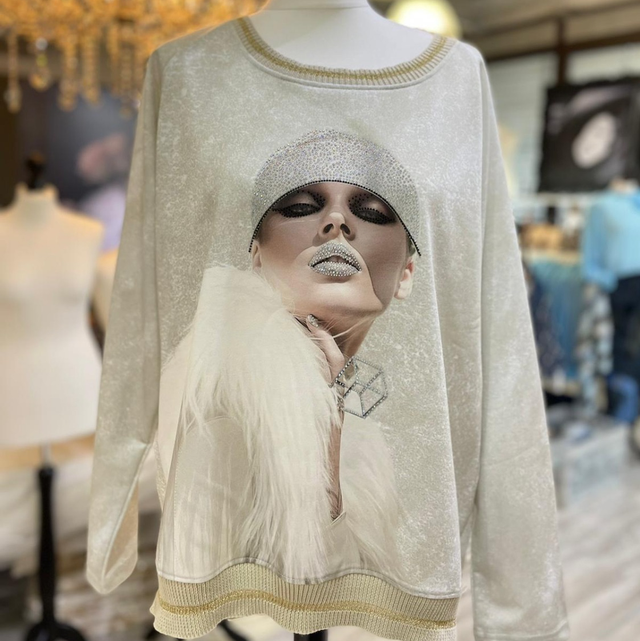 Shirt „Gold-Glamour“