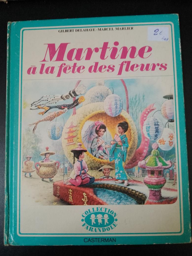 Martine à la fête des fleurs