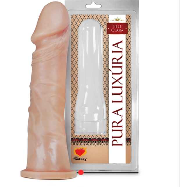 Pênis Realístico Maciço - 18,5cm X 4,2cm Referência: PA016