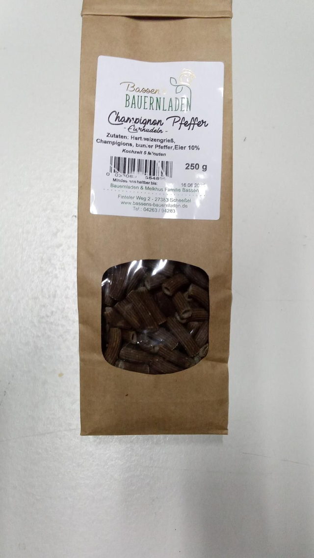 Bassen Campinon-Pfeffer-Nudeln 250g 