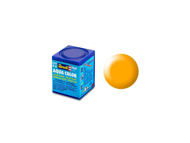 peinture JAUNE SATINÉ aqua color Revell 36310
