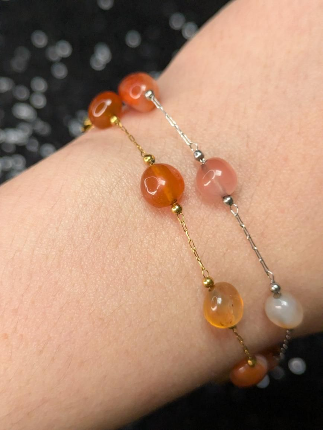 Bracelet cornaline 