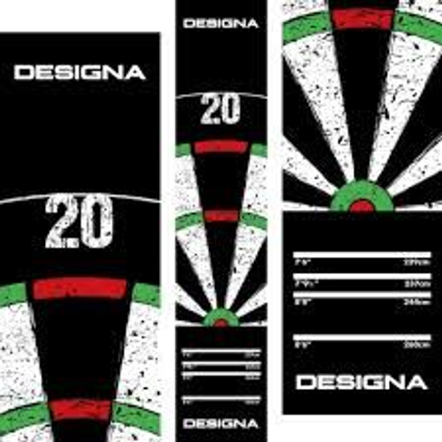 Designa Dartboard 20 Carpet Mat