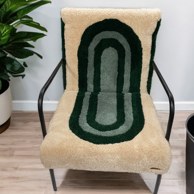 Tufted Art Fauteuil &#039;Forest Loop&#039;