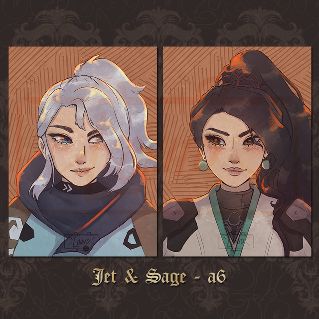 Prints Valorant - Jett & Sage