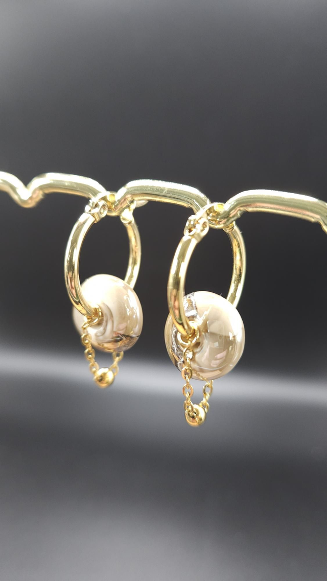 Boucles d&#039;oreilles rondelle 