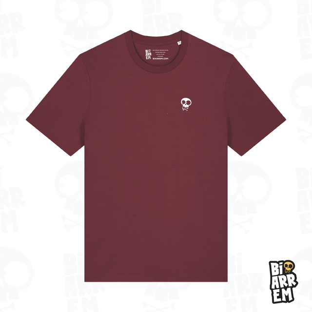 LOGO T-SHIRT - BURGUNDY