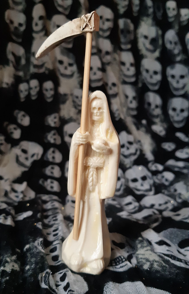 Statuette Sante Muerte blanche 12cm