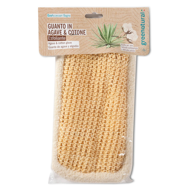 GUANTO IN AGAVE E COTONE