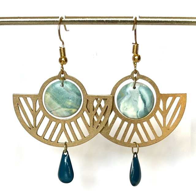 Boucles « Sève et Soleil » 