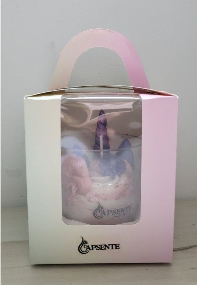 Boîte bougie multicolores